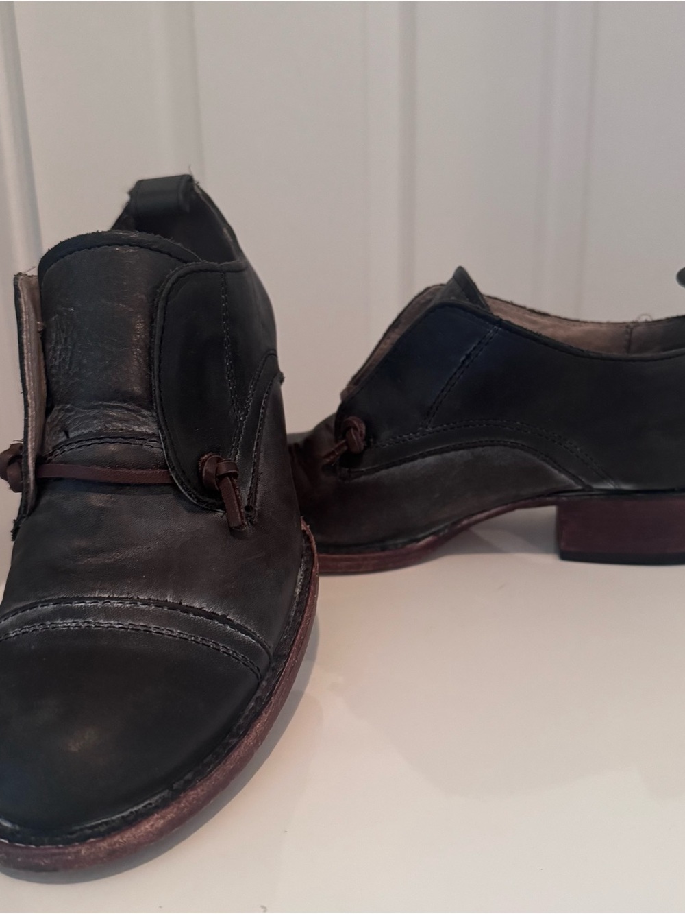Freebird by Steven Black Leather Slip-On Loafers size 7 - Picture 4 of 9